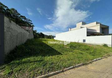 Terreno à venda, 444 m² por r$ 340.000,00 - belchior central - gaspar/sc