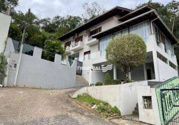 Casa com 4 dormitórios para alugar, 400 m² por r$ 6.150,00/mês - escola agrícola - blumenau/sc