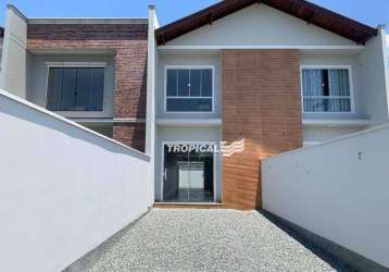 Sobrado com 2 dormitórios à venda, 89 m² por r$ 420.000,00 - itoupava central - blumenau/sc