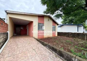 Casa para venda e aluguel,  bairro planalto, pato branco - ca67