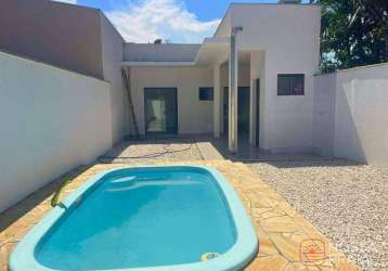 Casa com 3 dormitórios à venda, 89 m² por r$ 520.000,00 - rosa dos ventos - itapoá/sc