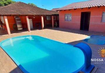 Casa com 4 dormitórios à venda, 113 m² por r$ 560.000,00 - perola - itapoá/sc