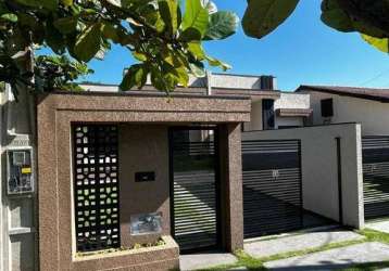 Casa com 3 dormitórios à venda, 80 m² por r$ 529.000,00 - cambijú - itapoá/sc