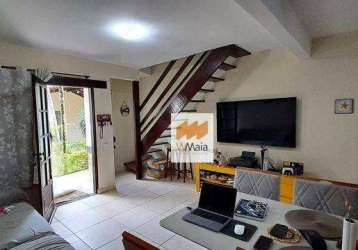 Casa com 2 dormitórios à venda, 61 m² - portinho - cabo frio/rj