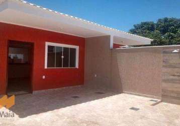 Casa com 2 dormitórios à venda, 70 m² - parque estoril - são pedro da aldeia/rj