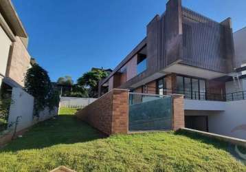 Casa em condomínio fechado com 4 quartos à venda na estrada haroldo soares glavan, 1763, cacupé, florianópolis, 530 m2 por r$ 6.490.000