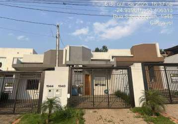 Casa 84 m² - morumbi - cascavel - pr