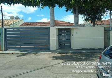 Casa 188 m² - vila bandeirante - campo grande - ms