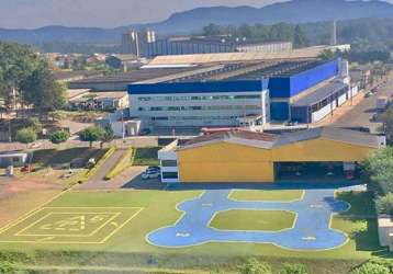 Hangar em condomínio 4.268 m² - jd. fazenda rincão - arujá - sp