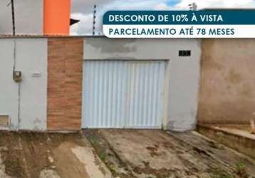 Casa 72 m² - parque potira - caucaia - ce