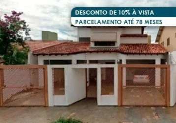 Casa 298 m² - vila planalto - campo grande - ms