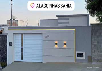 Compre sua casa de forma parcelada em alagoinhas/ba