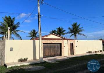 Casa com 3 quartos à venda na buzios, 2201, praia de santa rita, extremoz por r$ 495.000