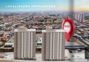 Apartamento com 2 dormitórios à venda, 50 m² por r$ 192.000,00 - jardim abatiá - sorocaba/sp