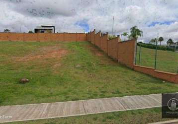 Terreno para alugar, 425 m² por r$ 7.500/mês - alphaville nova esplanada - votorantim/sp