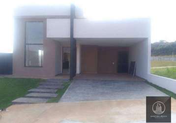 Casa com 3 dormitórios à venda, 220 m² por r$ 1.350.000 - condomínio bouganville - sorocaba/sp