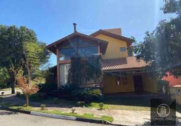 Casa com 3 dormitórios, 288 m² - venda por r$ 2.500.000 ou aluguel por r$ 8.000/mês - loteamento aldeia da mata - votorantim/sp