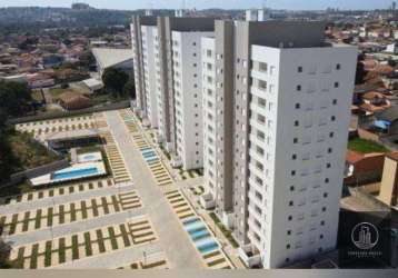 Apartamento com 2 dormitórios à venda, 53 m² por r$ 230.000 - vila gabriel - sorocaba/sp