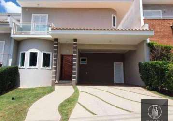 Casa com 3 dormitórios à venda,(sendo 3 suites) 224 m² por r$ 1.290.000 - condomínio vila dos inglezes - sorocaba/sp