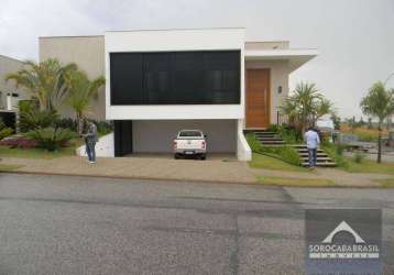 Casa com 4 dormitórios à venda, 362 m² por r$ 2.700.000 - alphaville nova esplanada i - votorantim/sp, próximo ao shopping iguatemi e mercado tauste.