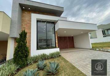 Casa à venda, 175 m² por r$ 1.390.000,00 - condomínio ibiti reserva - sorocaba/sp