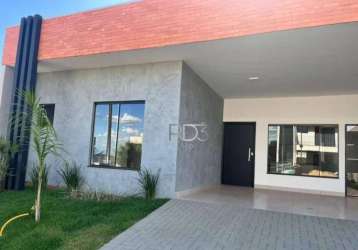 Casa com 3 dormitórios à venda, 137 m² por r$ 850.000,00 - condomínio residencial morada do vale - londrina/pr