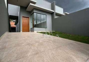 Casa com 3 dormitórios à venda, 95 m² por r$ 360.000,00 - columbia - londrina/pr