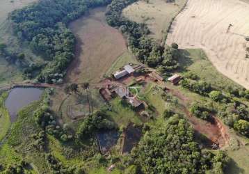 Fazenda com 3 dormitórios à venda, 2420000 m² por r$ 25.750.000,00 - zona rural - londrina/pr