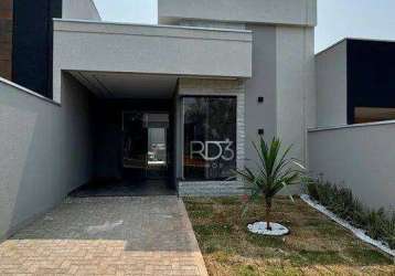 Casa com 3 dormitórios à venda, 88 m² por r$ 580.000,00 - morada das flore - cambé/pr