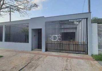 Casa com 3 dormitórios para alugar, 155 m² por r$ 2.500,00/mês - jardim prefeito milton menezes - londrina/pr