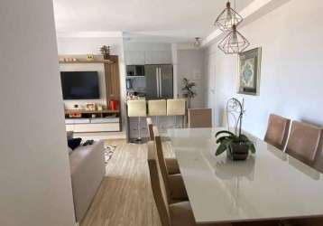 Apartamento com 3 dormitórios à venda, 86 m²  - santa terezinha - paulínia/são paulo