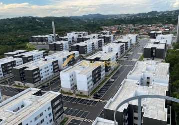 Apartamento com 2 quartos à venda na rua maria joaquina vaz, jardim itaqui, campo largo, 40 m2 por r$ 200.000