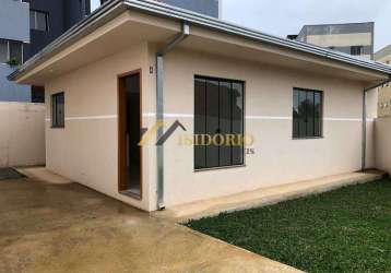 Casa com 3 quartos à venda na rua frei santa rita durão, guarani, colombo, 54 m2 por r$ 350.000