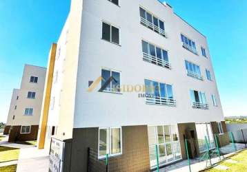 Apartamento com 1 quarto à venda na rua teófilo druszcz, thomaz coelho, araucária, 48 m2 por r$ 199.000