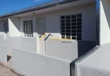 Casa em condomínio fechado com 2 quartos à venda na rua eugênia ribas, alto tarumã, pinhais, 60 m2 por r$ 265.000