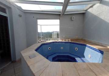 Parque dos ipês - cobertura duplex 118m²-  parque ipê