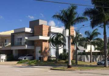 Sobrado com 3 dormitórios à venda, 300 m² por r$ 2.500.000,00 - condomínio ibiti royal park - sorocaba/sp