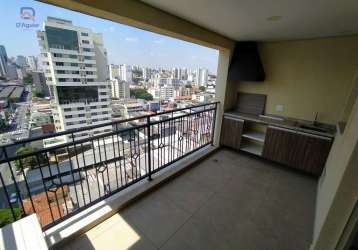 Apartamento em santana - 200 metros do metrô com um quarto, sala com varanda gourmet e uma vaga