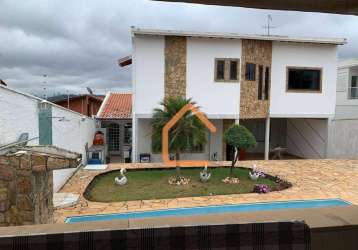 Casa com 3 dormitórios à venda, 242 m² por r$ 1.030.000 - pousada dos campos i - pouso alegre/mg