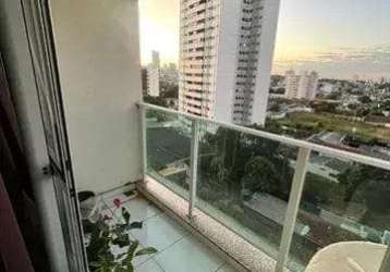 Apartamento à venda 1 quarto, 1 suite, 2 vagas, 62m², araés, cuiabá - mt | edifício verdes matas