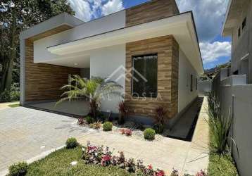 Casa contemporânea com 3 quartos linear em bairro nobre confira!!!