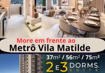 Apartamentos de 2 e 3 quartos