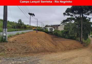 Terreno à venda na rua sebastião ferreira da veiga, campo lençol, rio negrinho por r$ 129.500