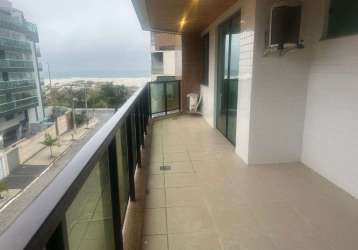 Apartamento com 3 dormitórios para alugar, 220 m² por r$ 6.823,00/mês - algodoal - cabo frio/rj