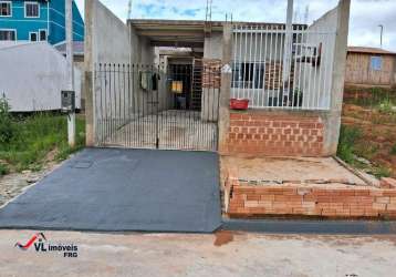 Terreno com casa á venda no bairro estados em fazenda rio grande - pr