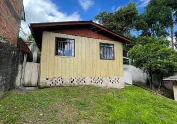 Terreno á venda com casa no bairro colônia são venâncio em almirante tamandaré - pr.