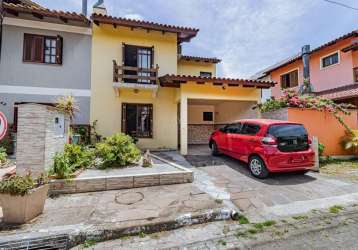 Casa em condomínio fechado com 3 quartos à venda na rua ponciano pacheco da silveira, 172, guarujá, porto alegre por r$ 450.000