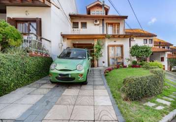 Casa em condomínio fechado com 3 quartos à venda na avenida eduardo prado, 695, cavalhada, porto alegre por r$ 750.000