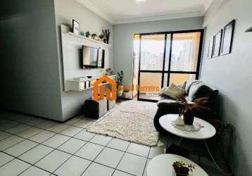 Apartamento com 2 quartos à venda na rua antônio augusto, 575, meireles, fortaleza por r$ 395.000