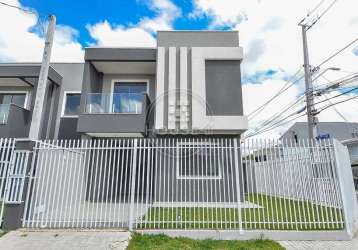 Casa com 3 quartos à venda na rua general josé ferreira de barros, 14, sítio cercado, curitiba, 88 m2 por r$ 510.000